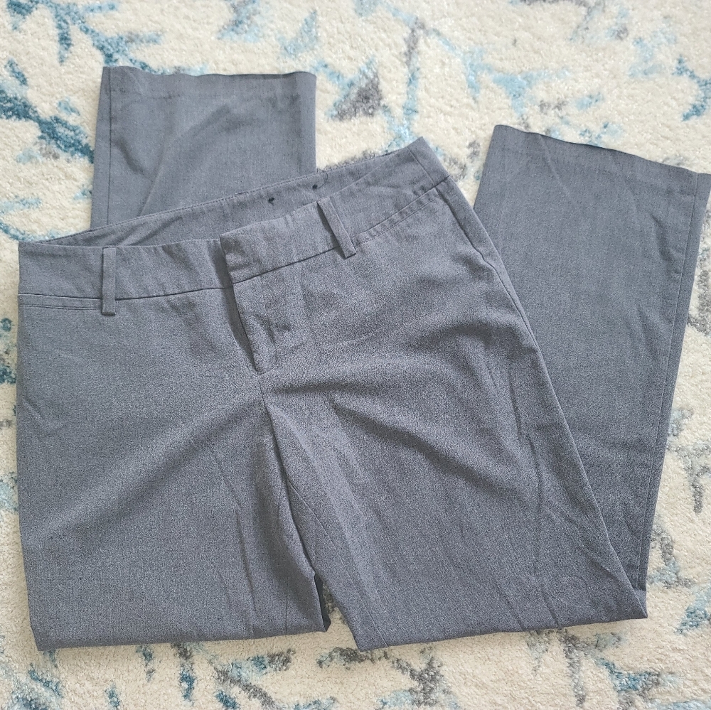AB Studio Dress Pants, Grey, Size 14